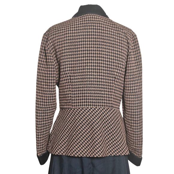 John Roberts Full Zip Blazer Jacket Size Medium / 8 - Picture 2 of 3